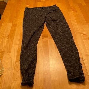Black grayish balance collection leggings